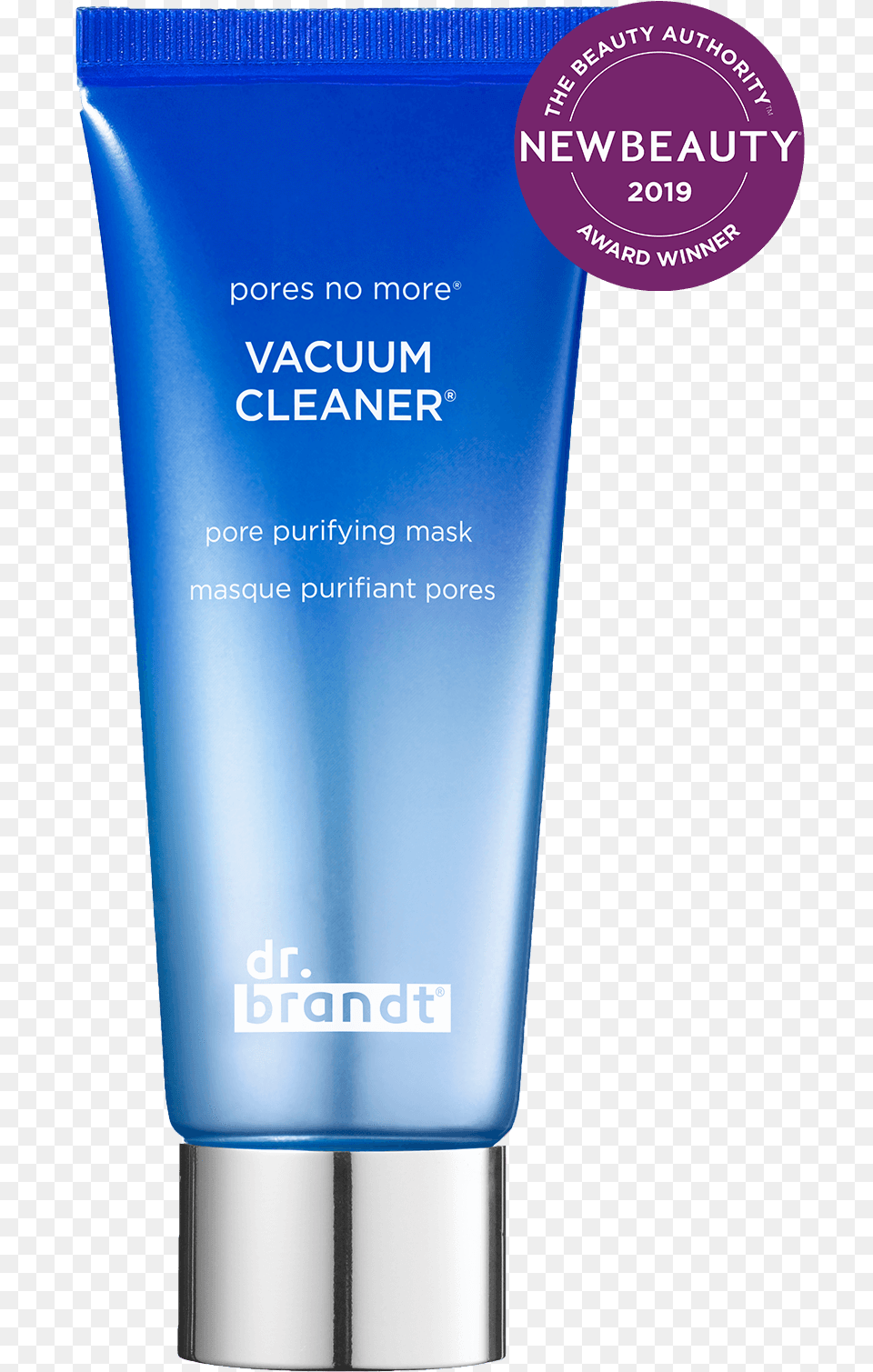 Dr Brandt Skincare Vacuum Cleaner Pores No More, Bottle, Lotion, Cosmetics, Aftershave Free Transparent Png