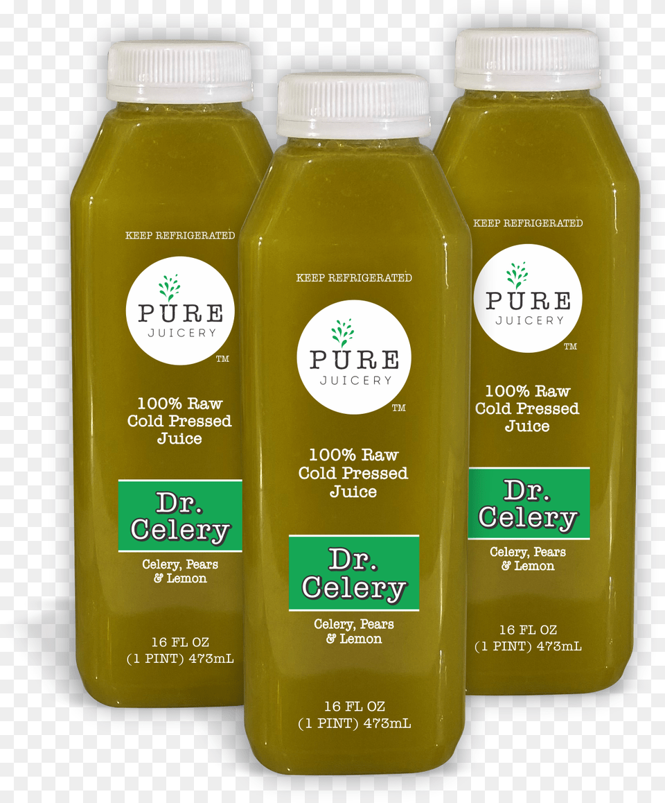 Dr Celery Plastic Bottle, Beverage, Juice, Food, Ketchup Free Transparent Png