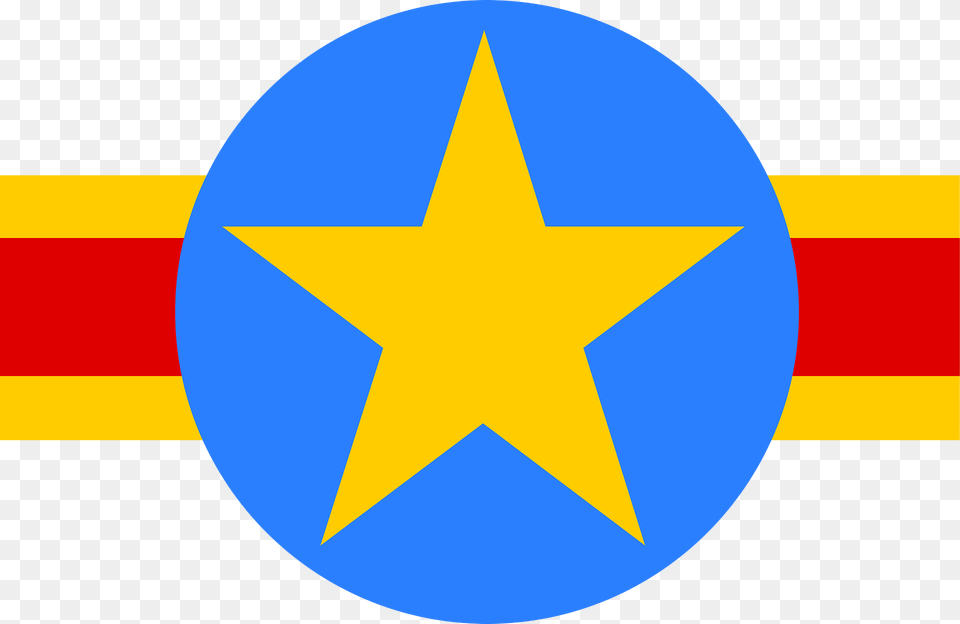 Dr Congo Roundel Clipart, Star Symbol, Symbol Free Transparent Png