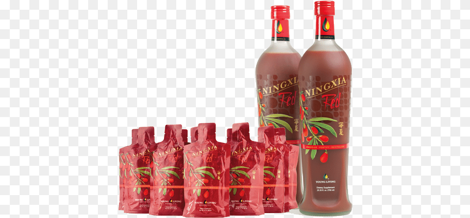 Dr David Hill Formerly Of Young Living Shares The Young Living Ningxia Red Sachets, Beverage, Alcohol, Liquor Free Png Download