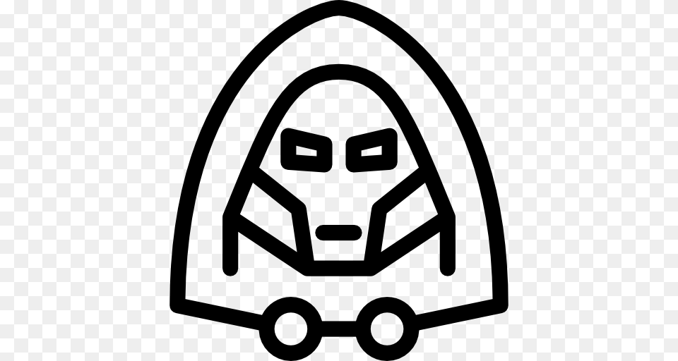 Dr Doom, Stencil, Device, Grass, Lawn Png