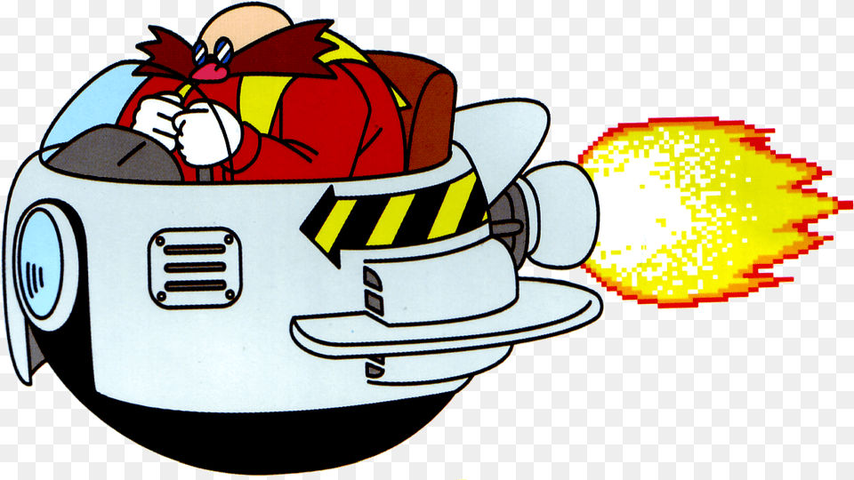 Dr Eggman Egg Mobile, Helmet, Cartoon Free Transparent Png
