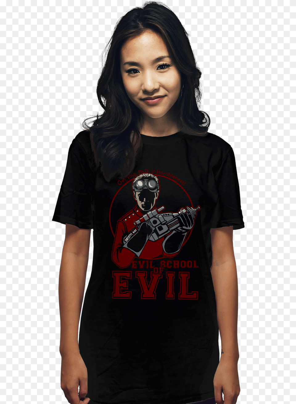 Dr Evil, Clothing, T-shirt, Adult, Female Png