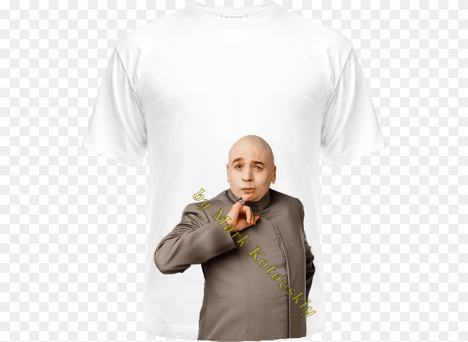 Dr Evil Austin Powers, T-shirt, Clothing, Sleeve, Long Sleeve Free Png