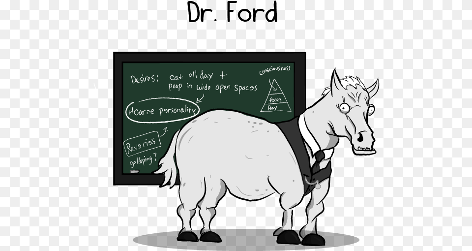 Dr Ford Cartoons, Blackboard, Baby, Person, Animal Free Transparent Png