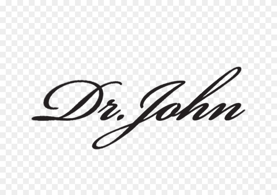 Dr John Logo, Handwriting, Text Png