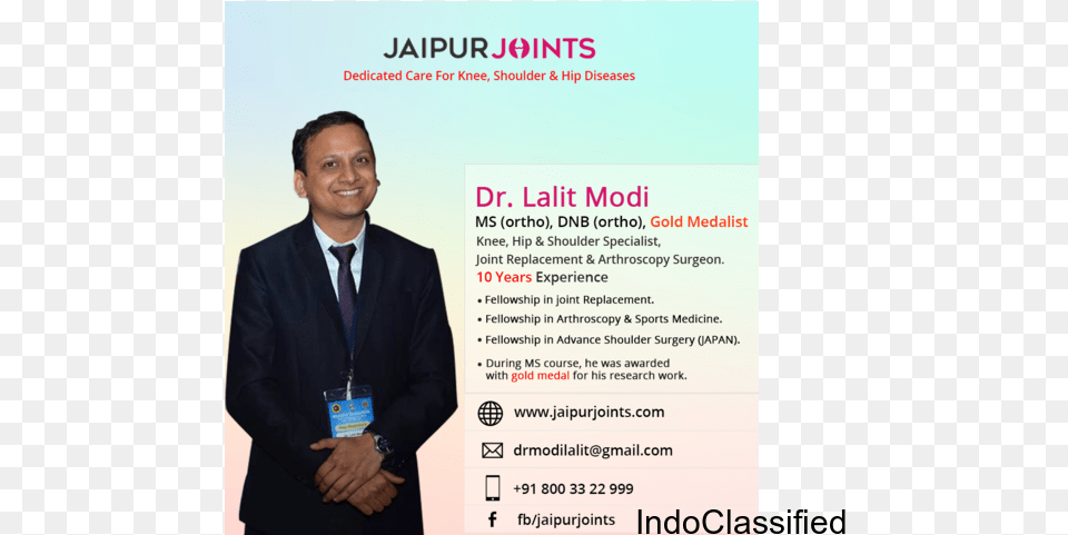 Dr Lalit Modi, Advertisement, Blazer, Clothing, Coat Free Png Download