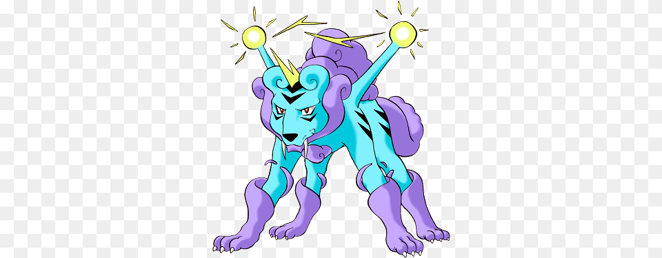 Dr Lavau0027s Lost Pokemon P Twitter Iu0027ve Seen This Cited As Fusion Of Suicune And Raikou, Publication, Book, Comics, Art Free Transparent Png
