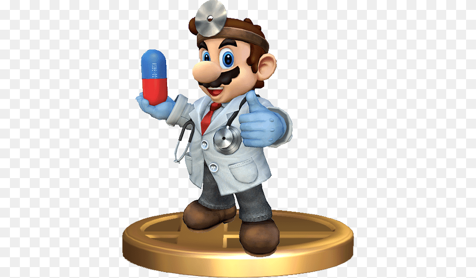 Dr Mario Trophy Ssbriot Dr Mario Joins The Battle, Accessories, Formal Wear, Tie, Baby Free Transparent Png