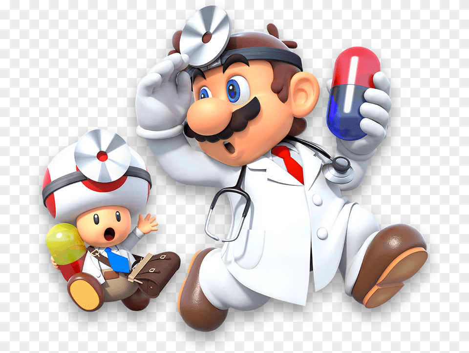 Dr Mario World Dr Toad, Face, Head, Person, Baby Free Png Download