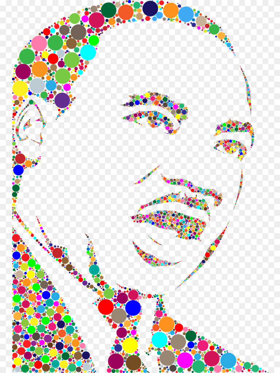 Dr Martin Luther King Jr Clipart, Art, Adult, Person, Woman Png Image