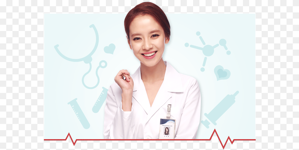 Dr Oh Jin Hye Emergency Couple, Adult, Person, Lab Coat, Woman Free Png