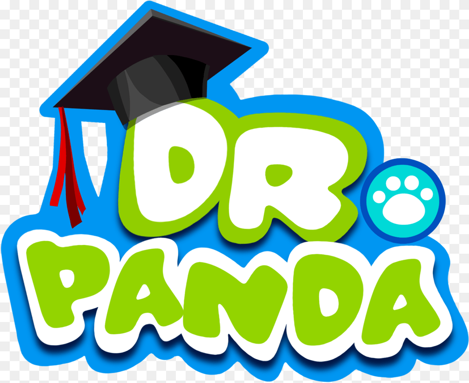 Dr Panda Logo Download Dr Panda S Supermarket, Graduation, People, Person, Text Png