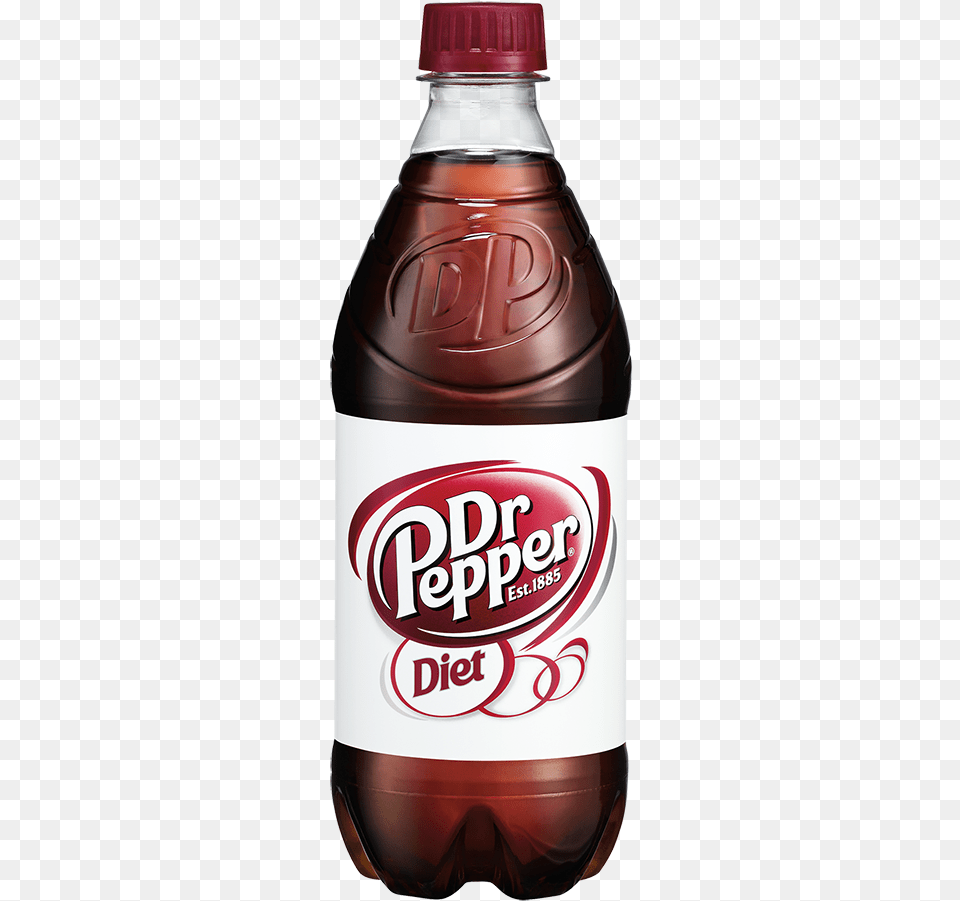 Dr Pepper Bottle Diet Dr Pepper 169 Oz, Beverage, Soda, Food, Ketchup Free Png