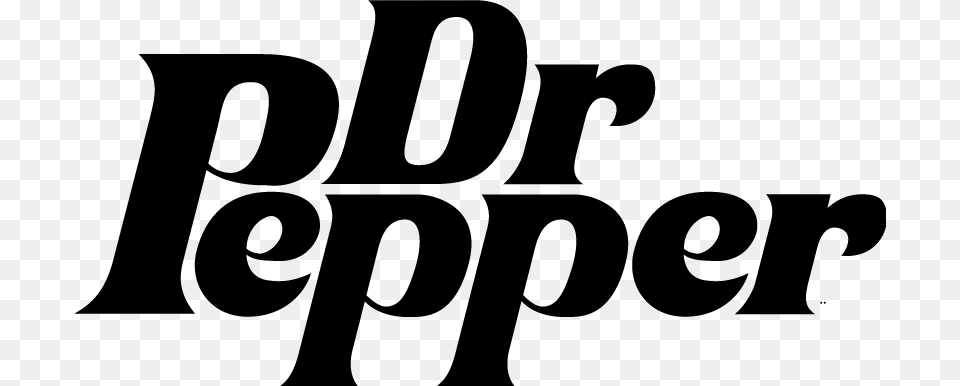 Dr Pepper Font Gray Free Transparent Png