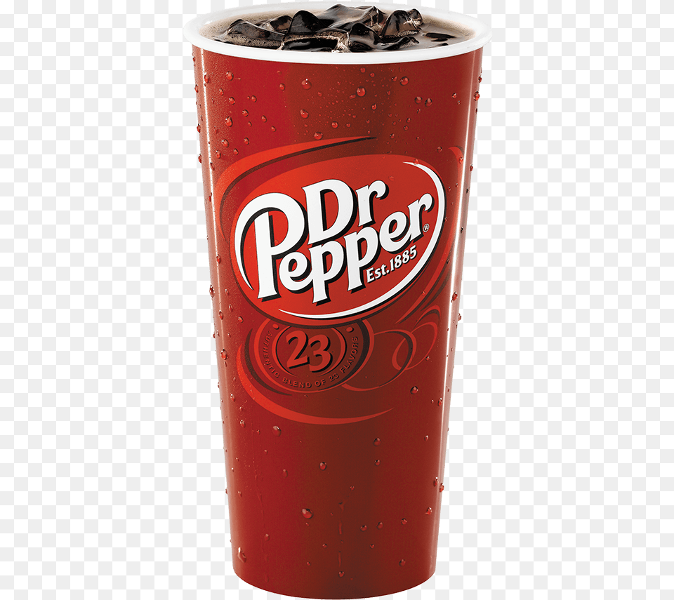 Dr Pepper Fountain Drink, Can, Tin, Beverage Png Image