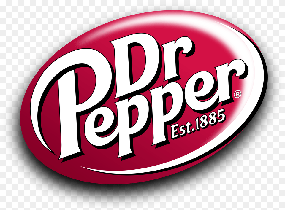 Dr Pepper Logo, Sticker, Oval Free Transparent Png