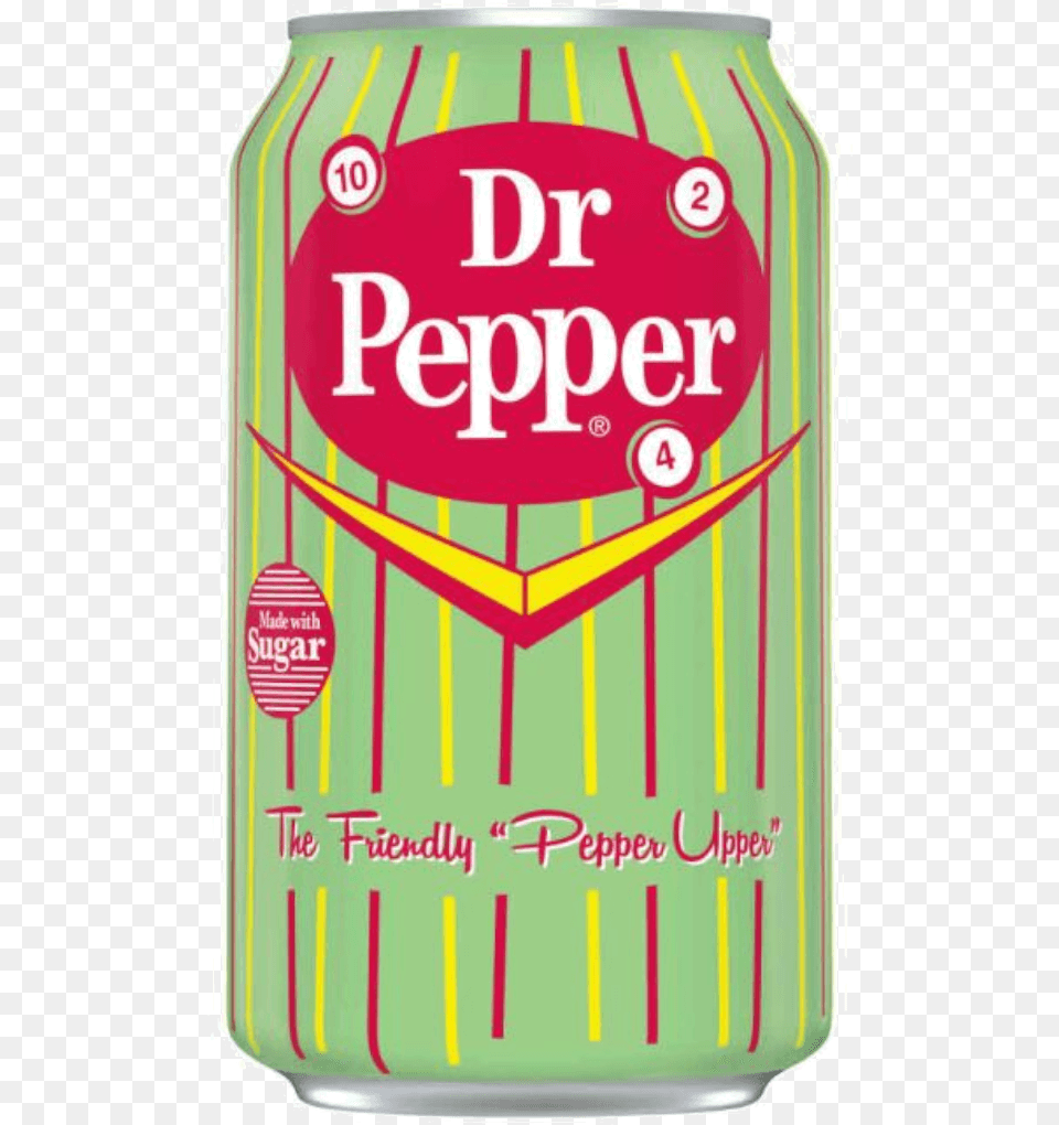 Dr Pepper Retro Can, Tin, Beverage, Soda Png