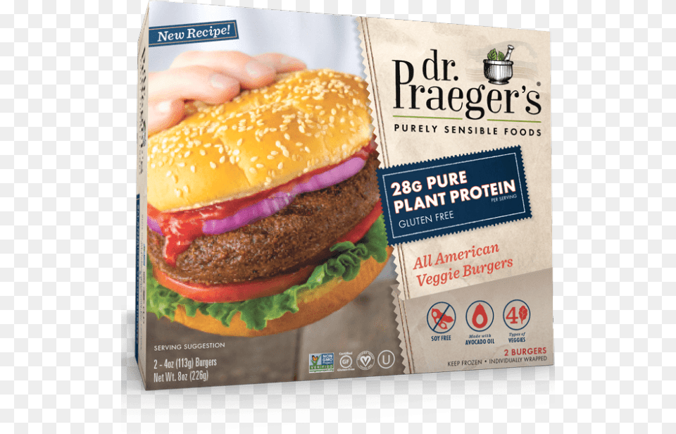 Dr Praeger39s All American Veggie Burger, Advertisement, Food, Poster, Baby Png