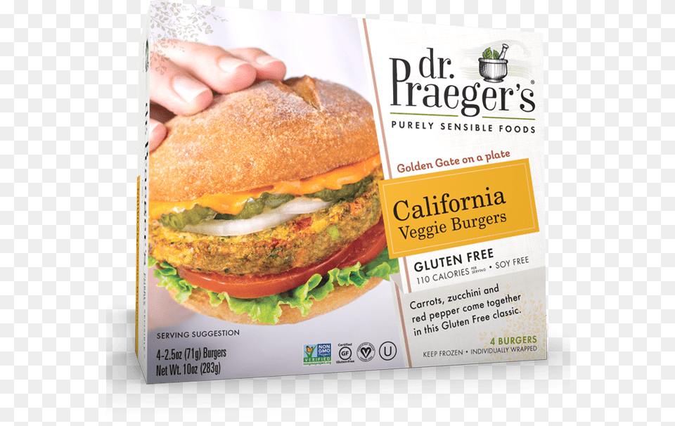 Dr Praeger39s Veggie Burgers, Advertisement, Burger, Food, Poster Png