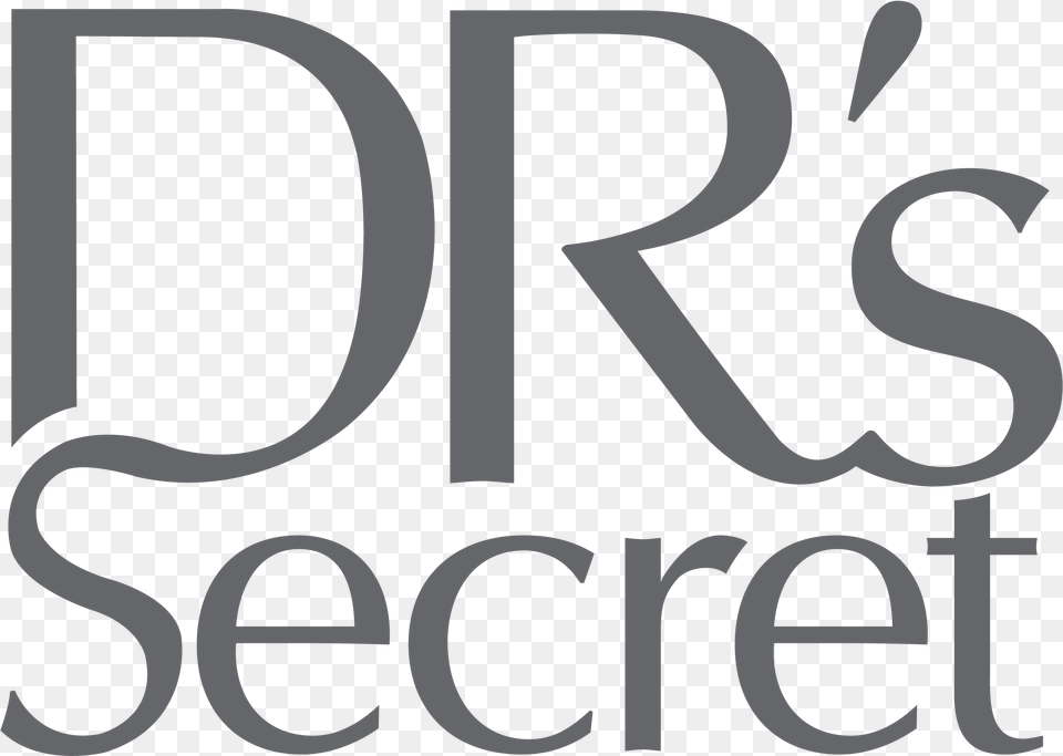 Dr S Secret Logo Dr Secret Logo, Text, Number, Symbol Free Png