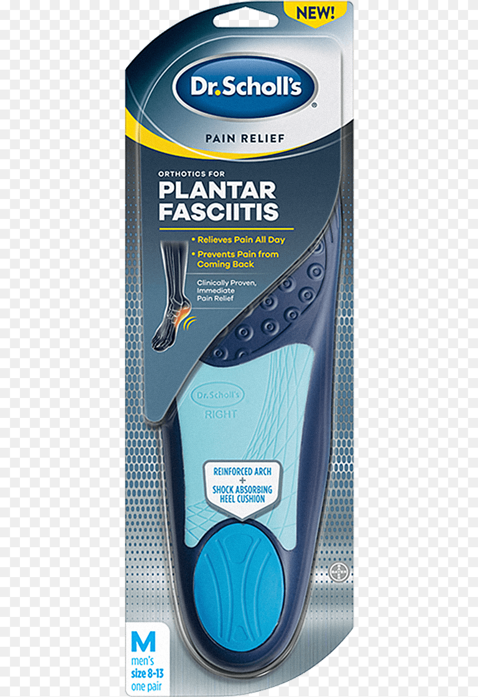 Dr Scholl39s Pain Relief Orthotics For Plantar Fasciitis, Blade, Weapon, Bottle, Advertisement Free Png