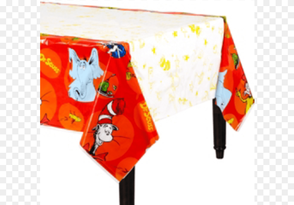Dr Seuss 39polka Dots39 Plastic Table Cover, Tablecloth Free Png Download