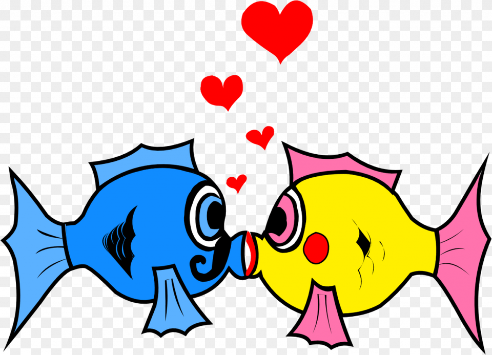 Dr Seuss Fish Clipart Fish In Love Clipart, Art, Graphics, Baby, Person Free Png Download