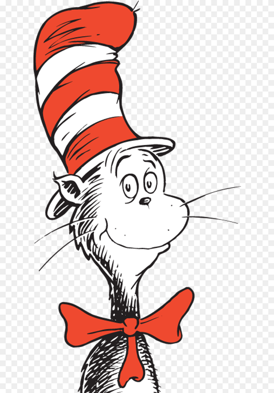 Dr Seuss The Cat In The Hat Giant Cat In The Hat Transparent, Baby, Person, Publication, Book Free Png Download