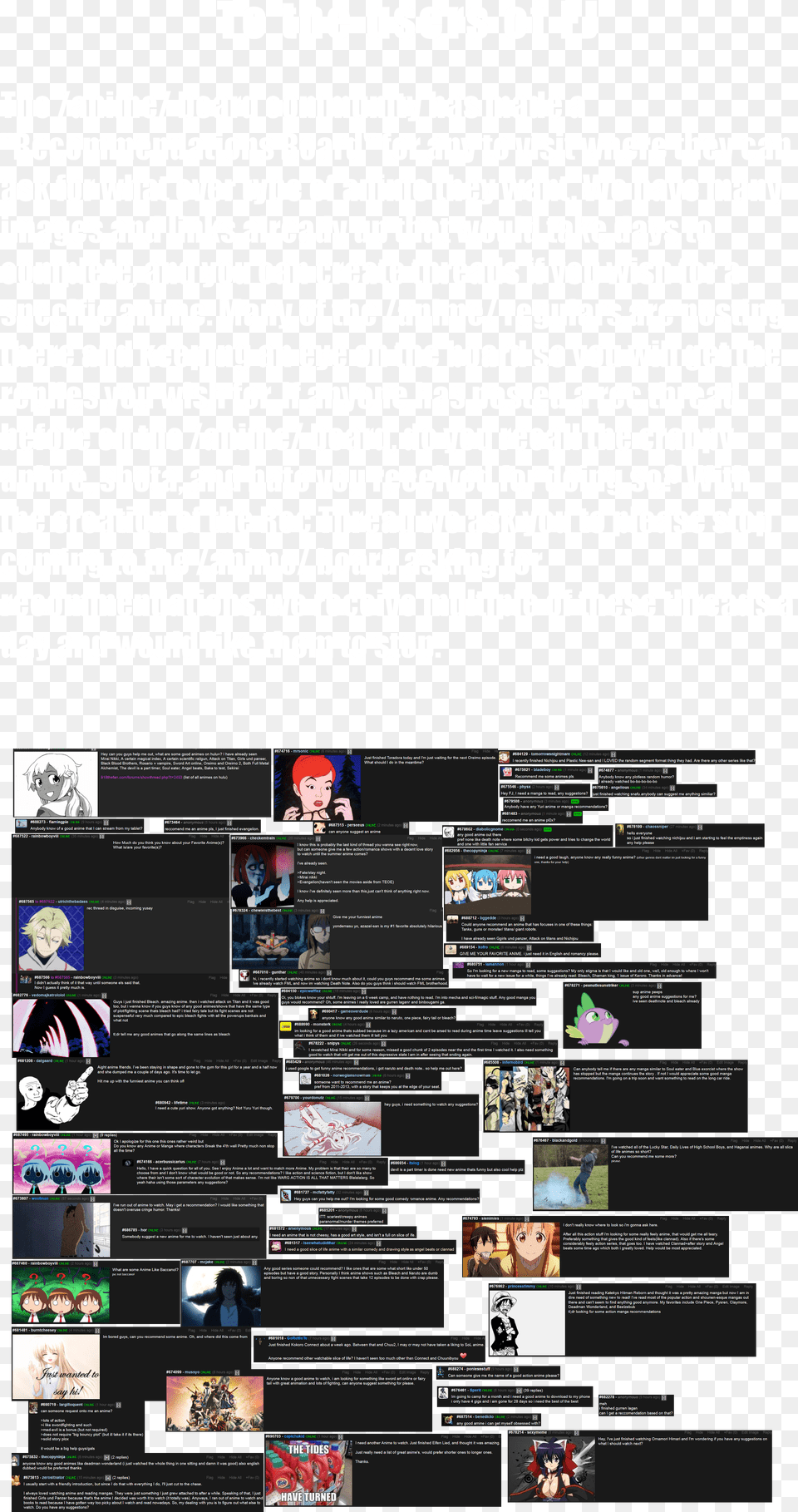 Dr There Is An Anime Rec Board, Advertisement, Poster, Page, Person Png Image