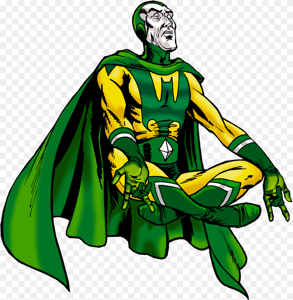 Dr Weird Illustration, Cape, Clothing, Green, Adult Png Image