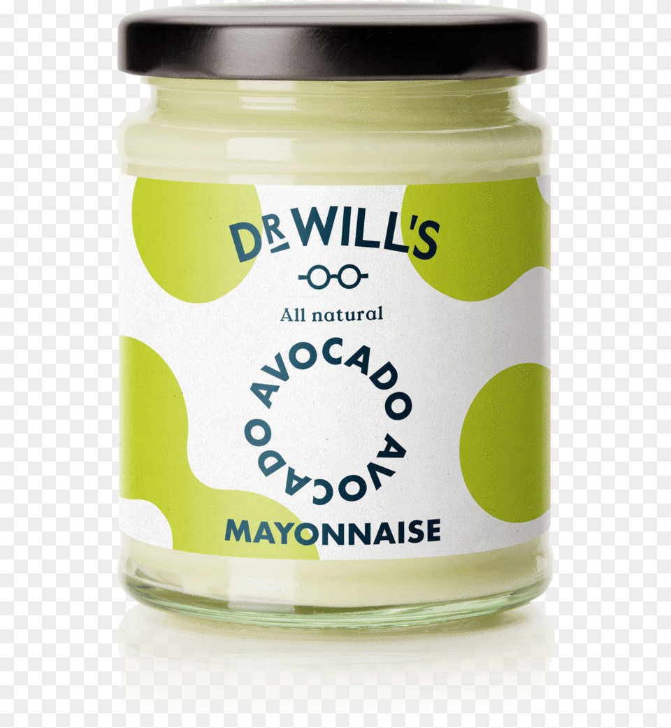 Dr Willquots Avocado Oil Mayonnaise Dr Will39s Avocado Mayonnaise, Jar, Food, Can, Tin Free Png
