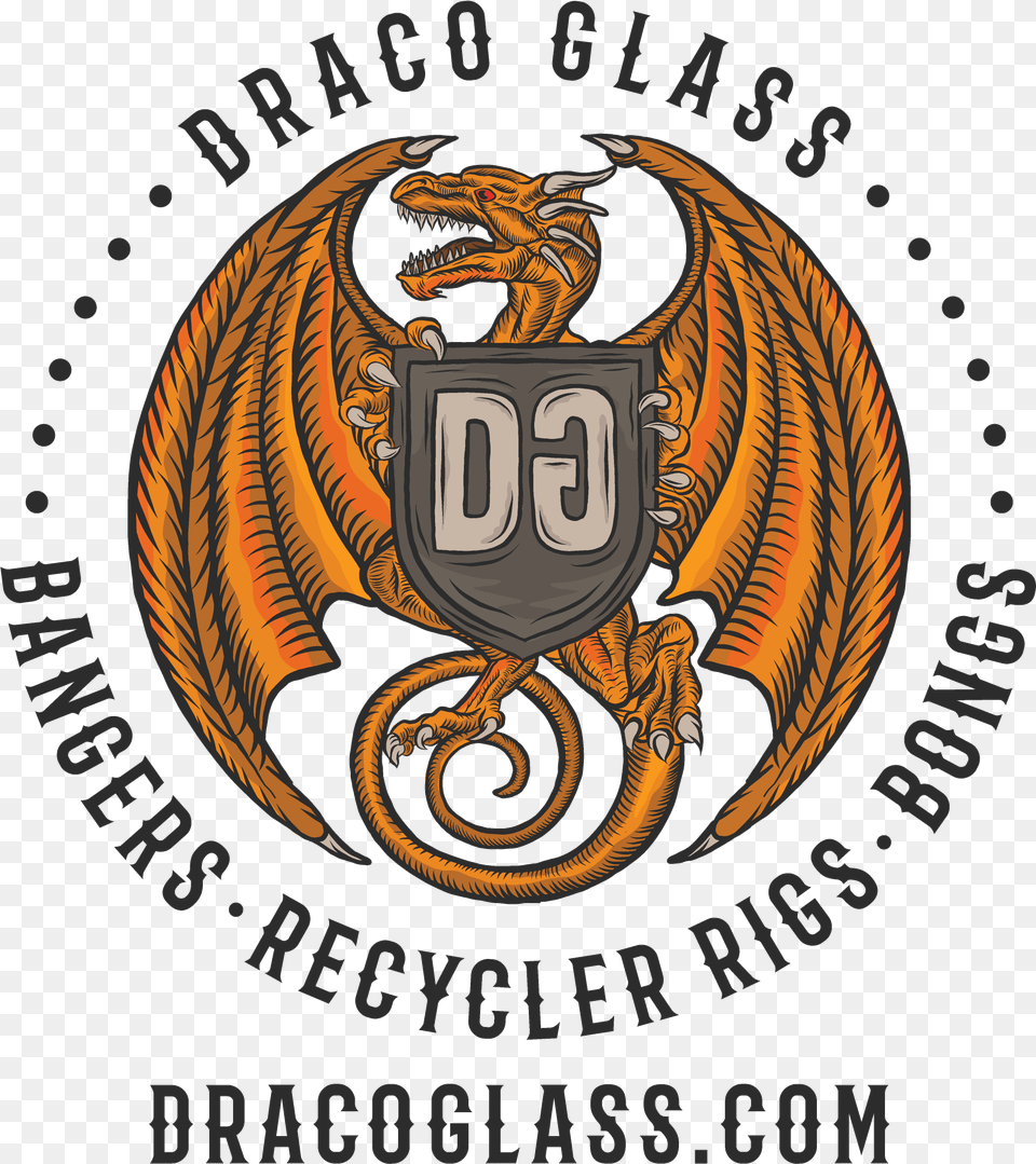 Draco, Emblem, Logo, Symbol, Animal Free Transparent Png