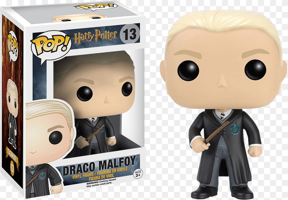 Draco Malfoy Pop Vinyl Figure Draco Malfoy Funko Pop, Figurine, Baby, Person, Toy Free Transparent Png
