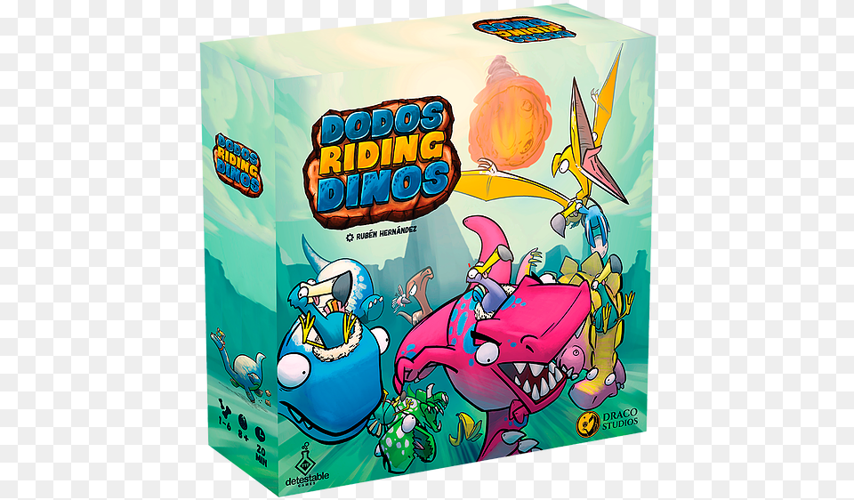 Draco Studios Dodos Riding Dinos Free Png