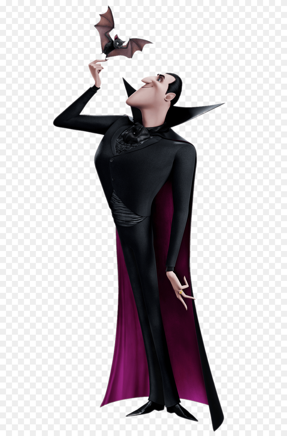 Dracula And Bat, Adult, Sleeve, Person, Long Sleeve Free Transparent Png