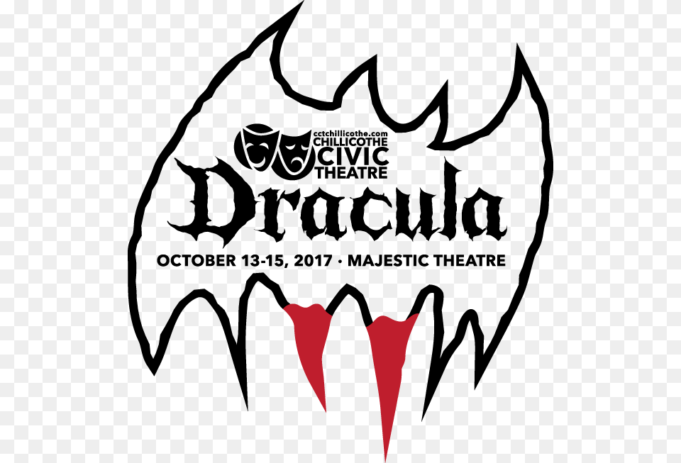 Dracula Blood Sm, Logo, Silhouette Free Png Download