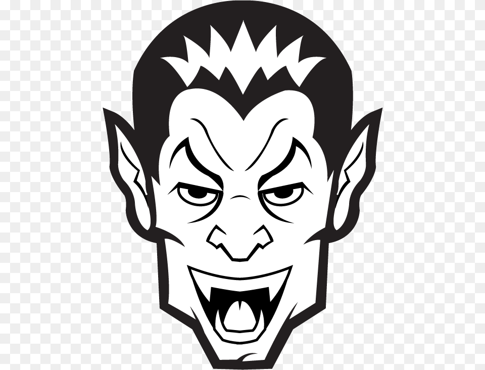 Dracula Clipart, Stencil, Baby, Person, Face Free Transparent Png