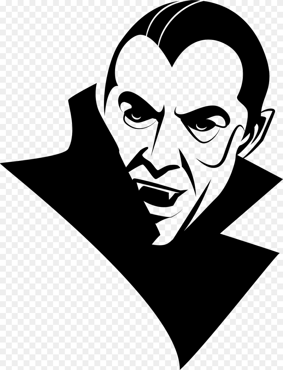 Dracula Clipart, Stencil, Adult, Male, Man Png Image