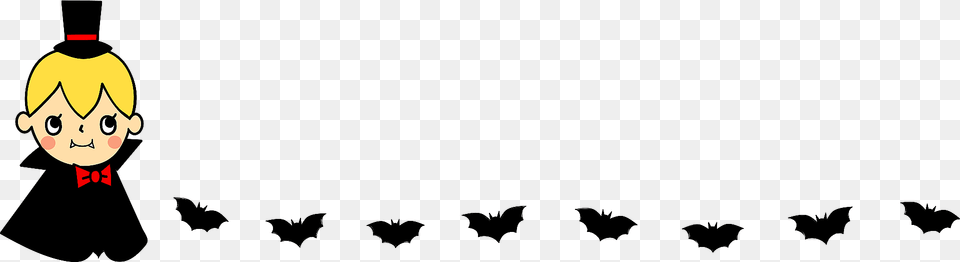 Dracula Followed By A Line Of Bats Clipart, Person, Face, Head, Animal Free Transparent Png