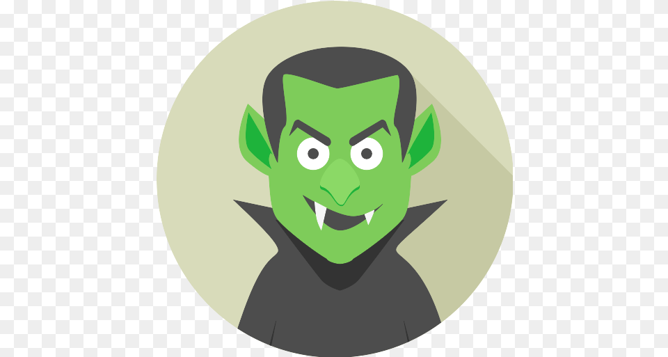 Dracula Halloween Icon 3 Repo Icons Cartoon, Green, Photography, Alien, Face Free Png Download