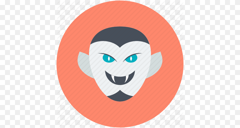 Dracula Halloween Monster Undead Vampire Face Icon, Photography, Head, Person Png