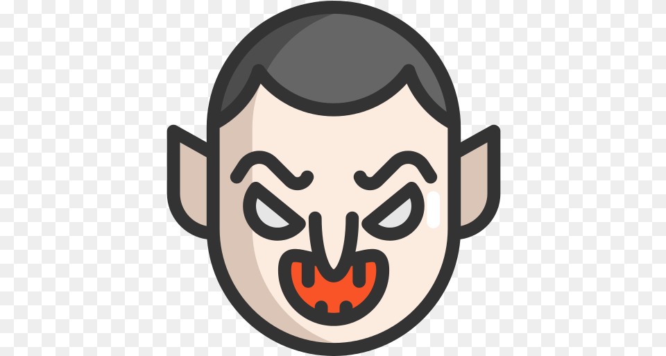 Dracula Icon Icon, Head, Person, Baby, Face Free Transparent Png