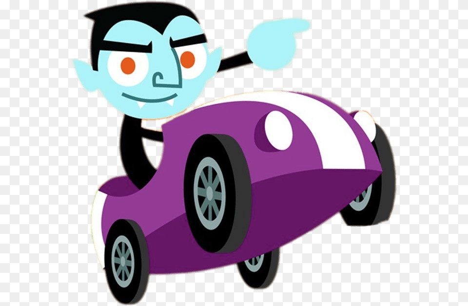 Dracula Kart, Purple, Wheel, Machine, Vehicle Free Png Download