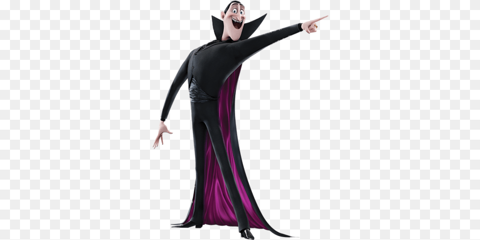 Dracula Pointing Out Dracula Hotel Transylvania Characters, Adult, Person, Woman, Female Free Png Download