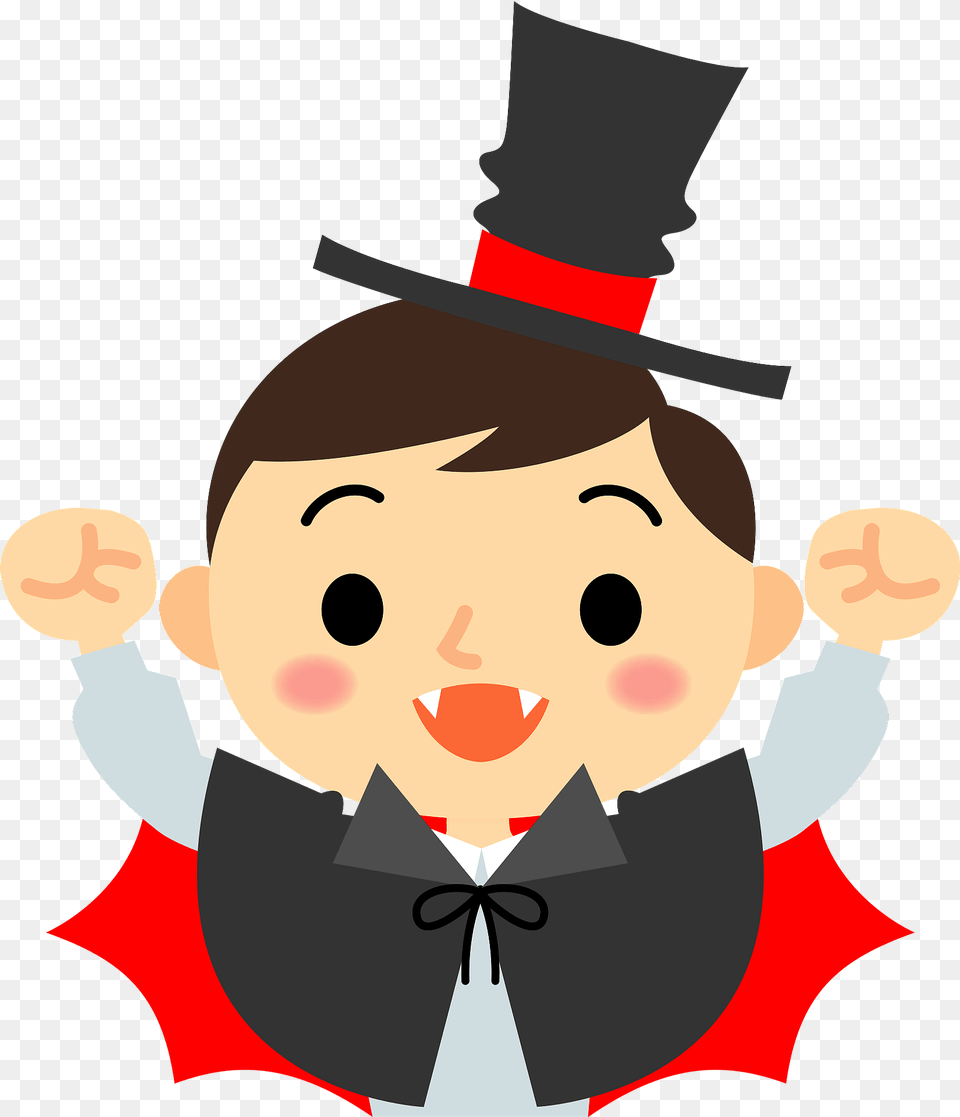Dracula Vampire Boy Clipart, People, Person, Magician, Performer Png