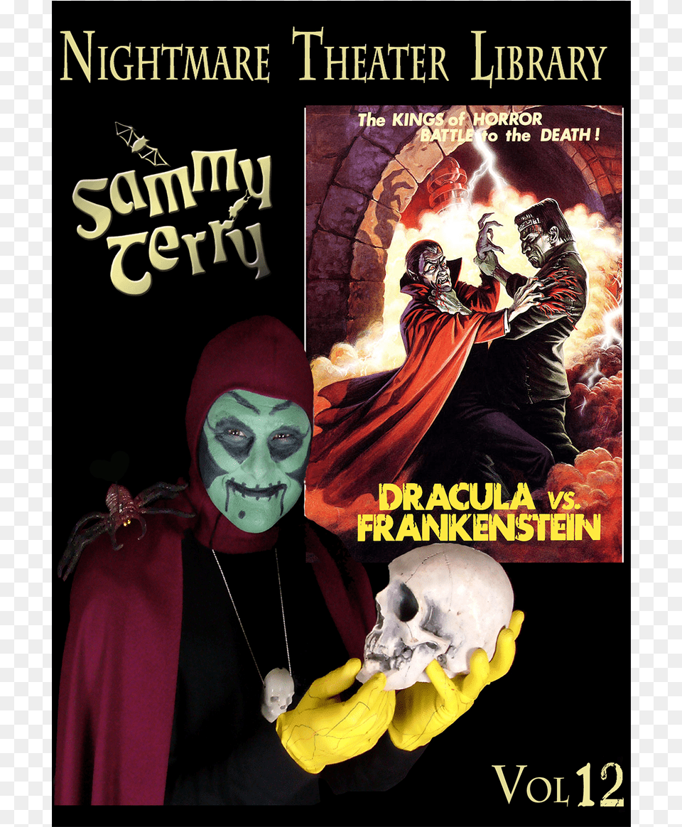 Dracula Vs Dracula Vs Frankenstein From Left Zandor Vorkov, Book, Publication, Adult, Person Png