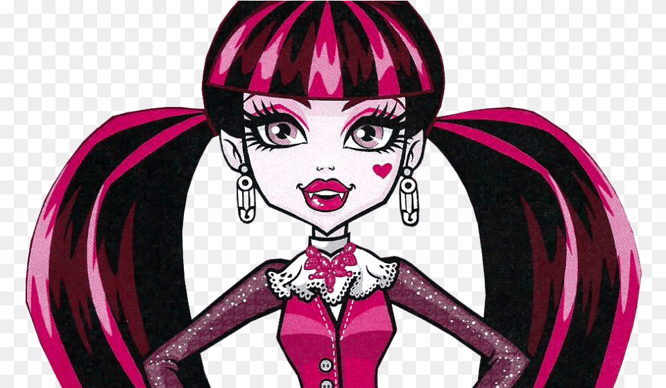 Draculaura Monster High Characters Monster High, Book, Comics, Publication, Baby Png