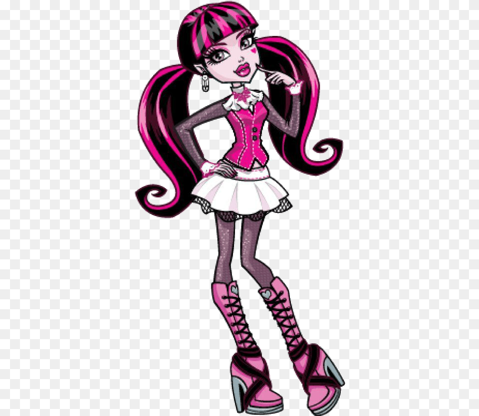 Draculaura Monster High Cosplay, Book, Clothing, Comics, Costume Png Image