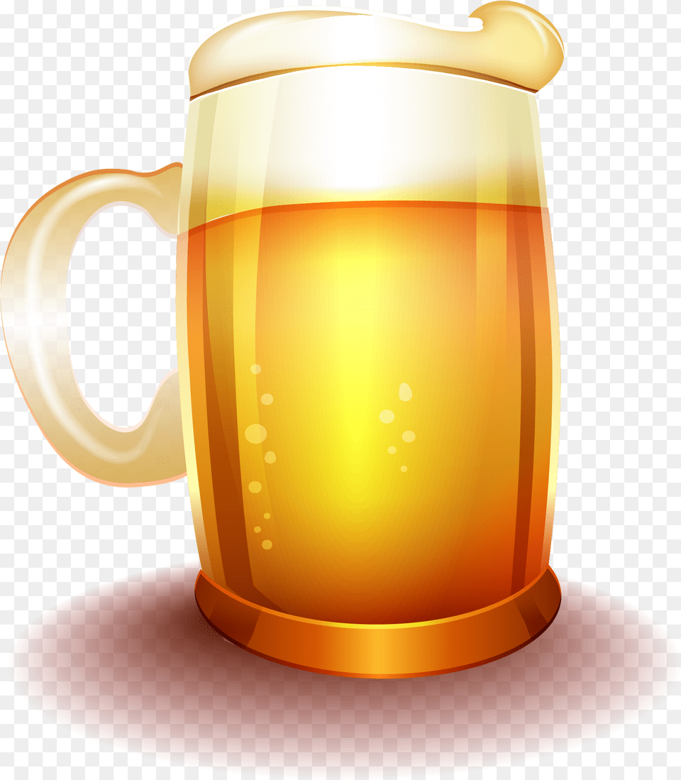 Draft Beer Vector, Alcohol, Beverage, Cup, Glass Free Png Download